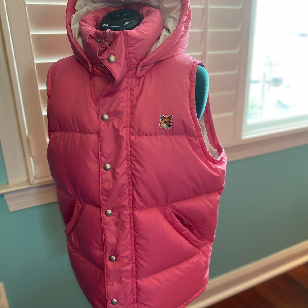 Maison Kitsune down puffer jacket